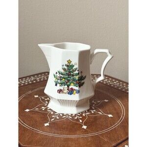 Vintage NIKKO ‘Christmastime’ Octagonal Creamer